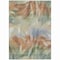 Homeroots 3' X 5' Beige And Copper Abstract Washable Indoor Outdoor Area Rug 631329 - alternate 2