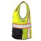 Dome75 Hi-Vis Safety Vest SM/MD Class ANSI/ISEA 107-2020 Class 2 , Zipper 6 Pockets, 2 Mic Tab DV2125 - alternate 2