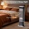 Edendirect 1500 Watt 24 in. Indoor Portable Electric Tower Space Heater, Timer, Remote, 3 Flame Colors ZR-ZHUMI-AH-NFJ1F01-24SR - alternate 2