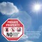 Signmission Private Property No Trespassing Sol, 4 inch X 4 inch, Vinyl Decal, 5PK OC-D-5PACK-4-103 - alternate 2