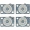Tripp Lite Heavy-Duty Rolling Caster Kit, PK4 SRCASTER - alternate 3