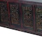 Homeroots 101in Brown and Green Solid Wood Buffet Table with Six Doors 488615 - alternate 2