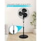 Black & Decker 18in Oscillating Pedestal Fan with Remote, , Black BDSF18MB - alternate 3