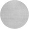 Homeroots 8' Silver And Ivory Round Geometric Washable Indoor Outdoor Area Rug 596970 - alternate 2