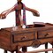 Homeroots Handsome Dark Brown Cherry Finish Wood Valet 383203 - alternate 2