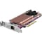 Qnap QM2 SERIES, 2 X PCIE 2280 M.2 SSD SLOTS, PCIE GEN3 X 8 , 1 X AQC113C 10GBE NBASE QM2-2P10G1TB - alternate 1