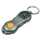 Vulcan Key Ring Compass, Key Ring Ring, 7/8 in Dia Ring, Plastic Case, Gray 72-237 - alternate 1