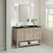 James Martin Vanities Breckenridge 48" Single Vanity, Whitewashed Oak, w/ 3 CM Phantome Eclos Top 330-V48-WWO-3PHT - alternate 2