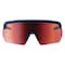 Ergodyne Matte Blue Frame High Contrast Red Mirror Lens Safety Glasses, High Contrast Mirrored Lens AEGIR-HCMI - alternate 2