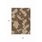 Homeroots 8' X 10' Brown And Beige Abstract Washable Indoor Outdoor Area Rug 614518 - alternate 2