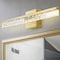Jonathan Y Mario 22" 1-Light Modern Contemporary 360-Degree Rotatable Iron/Seeded Acrylic Integrated LED Vanity JYL7128B - alternate 2