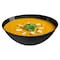 Smarty Had A Party 100 oz Solid Black Organic Round Disposable Plastic Bowls 24 Bowls, 24PK 9310B-CASE - alternate 2