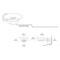 Gatco Latitude II Porcelain Soap Dish, Chrome 1940 - alternate 2