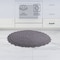 Lavish Home Bathroom Rugs 2 Woven Cotton Bath Mat Set for Boho Decor Round Rugs for Shower, Tub, Toilet, Vanity HT-BATH4-CH - alternate 2
