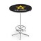 Holland Bar Stool Co 42" Chrome U.S. Army Pub Table, 36" dia. Top L216C4236Army - alternate 1