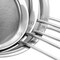 Martha Stewart 3 Piece Stainless Steel Frying Strainer Set in Silver 97387.03 - alternate 2