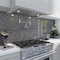 Apollo Tile Black 11.9 in x 11.9 in Glass Glossy Floor and Wall Mosaic Tile 4.92 sqft/case, 5PK APLBR88091A - alternate 2
