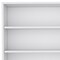 Homeroots 36" White Wood Three Tier Wall Mounted Floating Shelf 571738 - alternate 2
