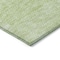 Homeroots 8' X 10' Artichoke Green And Mint Green Striped Washable Indoor Outdoor Area Rug 581632 - alternate 2
