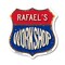 Signmission Rafael's Workshop, 6 Inch X 6 Inch, Plastic Sign SHI-P-6-489-RAFAEL - alternate 1