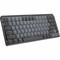 Logitech MX Mechanical Mini Minimalist Wireless Illuminated Keyboard (Tactile Quiet) (Graphite) - Retail Box 920-010550 - alternate 1