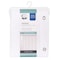 Zenna Home 72 in. H X 70 in. W White Striped Shower Curtain Liner Fabric LFRWTRWWL - alternate 1