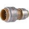 Sharkbite SharkBite Push to Connect 3/4 in. PTC X 1/2 in. D PTC Brass Reducing Coupling UR058A - alternate 2