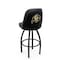 Holland Bar Stool Co Logo Grizzly Colorado 36 in. Swivel Bar Stool with Black Wrinkle Finish L048 - alternate 1