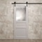 Sartodoors Modern Barn Door 28 x 80 inches, Ego 5011 Painted White Oak, 6.6FT Rail Track Heavy Hardware Set ,  EGO5011BD-B-PWO-28 - alternate 2