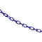 Mr. Chain 3/4" x 100' Traffic Blue Plastic Safety Chain 00026-100 - alternate 1