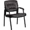Flash Furniture Contemporary Side Reception Chair, Brown Back, 23-1/4 in W 26" L 36" H, Padded, Leather Seat BT-1404-BN-GG - alternate 1