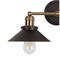 Jonathan Y July 7.88" 1-Light Industrial Farmhouse Metal Vanity Light, Oil Rubbed Bronze/Brass Gold JYL7426C - alternate 2