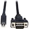 Tripp Lite Tripp Lite series P586-006-VGA-V2 Mini DisplayPort 1.2 to VGA Active Adapter Cable, 6 ft P586-006-VGA-V2 - alternate 2