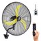 Edendirect 30'' Oscillating Wall Mounted Fan With Remote Control, BLDC Motor, Large air flow range ZR-F-8750BR - alternate 1