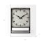 Homeroots 18" Gray Polyresin Table Clock 376224 - alternate 2