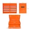 Edendirect Tool Chest, 5 Drawer, Orange, Metal, 22.95 in W x 47.25 in H ED-W110265912 - alternate 2