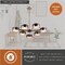 Vaxcel Madison 7 Light Bronze Mid-Century Modern Chandelier H0219 - alternate 2