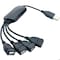 Sanoxy 4 Port USB 2.0 High Speed Hub Octopus Splitter 480 Mbps for PC Laptop Notebook SANOXY-CABLE115 - alternate 2