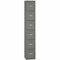 Tennsco Box Compartments, Single Stack, 12w x 18d x 72h, Medium Gray BS6121812AMG - alternate 2