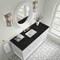 James Martin Vanities Breckenridge 60" Single Vanity, Bright White, w/ 3 CM Phantome Eclos Top 330-V60S-BW-3PHT - alternate 2