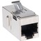Tripp Lite CAT6 STRAIGHT MODULAR IN-LINE SNAP-IN COUPLER RJ45 F/F TAA GSA N235-001-SH - alternate 2