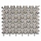 Apollo Tile Gray 9x11 Bianco Carrara, Bardiglio Marble Polished Floor and Wall Mosaic Tile 3.19 sqft/case, 5PK APLSV88IR03A - alternate 1
