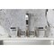 Kingston Brass Bridge Kitchen Faucet with Brass Sprayer, Brushed Nickel KS8258DKLBS - alternate 2