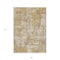 Homeroots 3' X 5' Gold Brown And Beige Abstract Washable Indoor Outdoor Area Rug 597962 - alternate 2