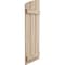 Ekena Millwork Riverwood 3 Board Joined Board-n-Batten w/Elliptical Top Faux Wood Shutters, 16 1/2W x 24H, PR SHUBJL16X24RWPR - alternate 2