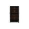 Homeroots 80in Dark Gray Distressed Solid Wood Bar Cabinet With Two Doors 489038 - alternate 2