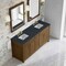 James Martin Vanities Bellshire 72" Double Vanity, Honey Oak w/ 3 CM Charcoal Soapstone Silestone Top 660-V72-HNO-3CSP - alternate 2