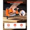 Vevor Pneumatic Staple Gun 21 Gauge for 80 Series Fine Wire Staples 1/2 in Crown MT8016 - alternate 2