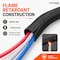 Kable Kontrol Self-Closing Woven Wrap Braided Cable Sleeving - 1/2in ID - 164ft - Black BSWW-050-BK-164 - alternate 2