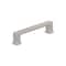 Amerock Bridgeport 3-3/4 inch (96mm) Center-to-Center Satin Nickel Cabinet Pull, 25PK 25VMP37031G10 - alternate 1